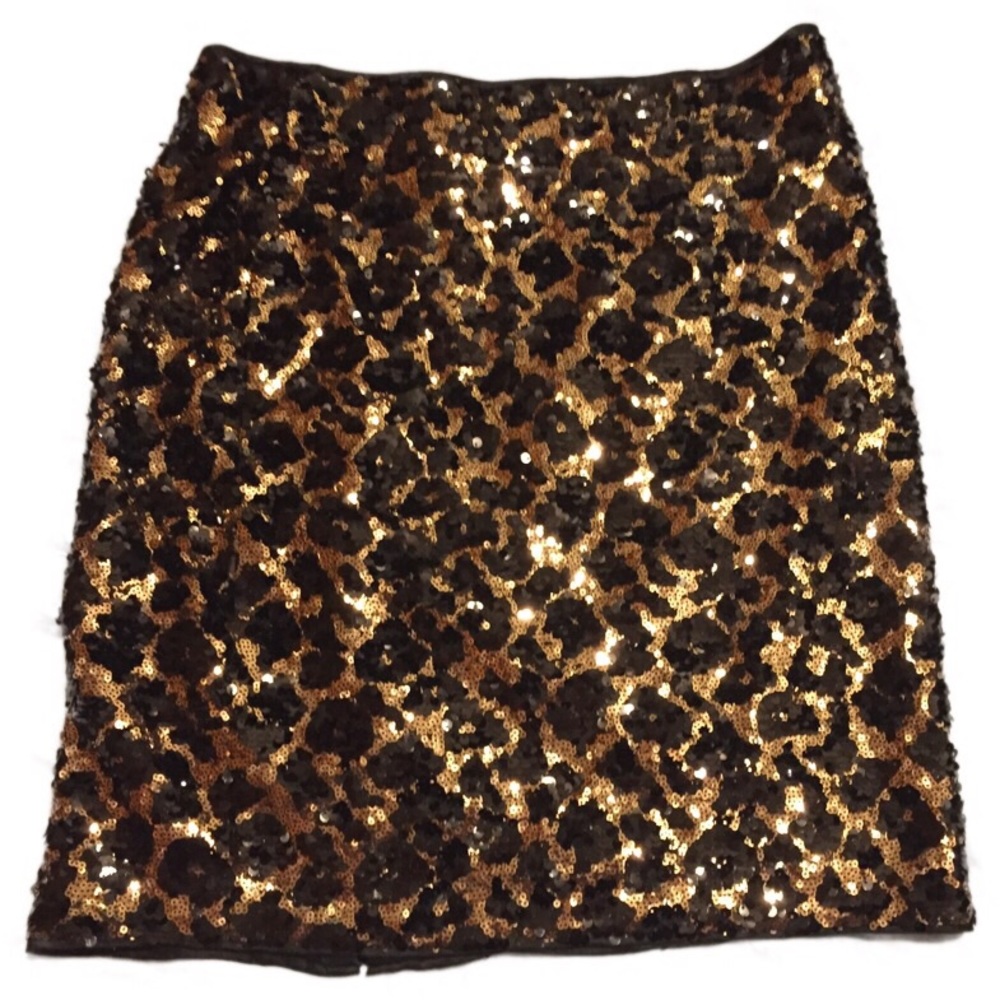 Cache' Nwot Sequin Size 2 Mini Skirt - image 1